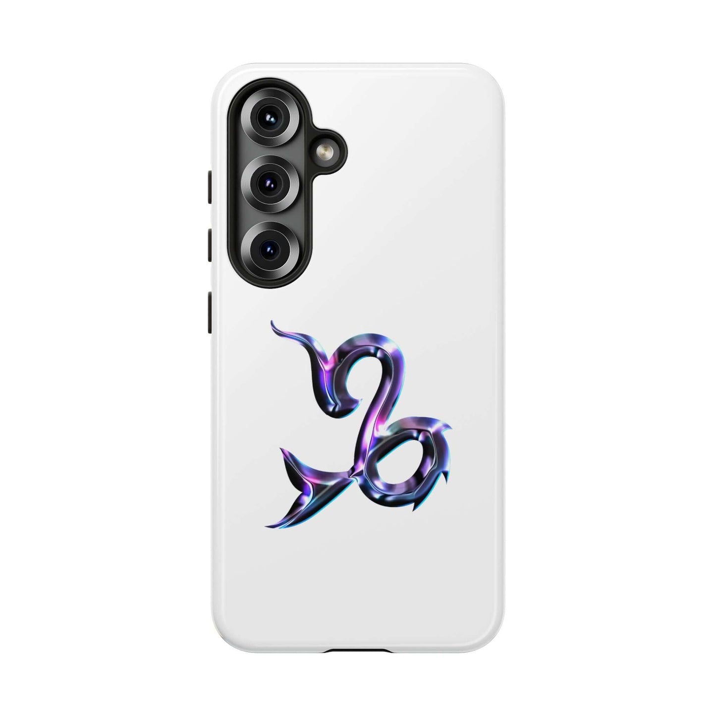 Personalized Zodiac phone case featuring a vibrant Capricorn design, ideal for astrology lovers.
