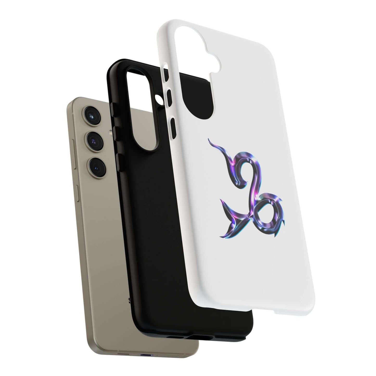 Personalized Zodiac phone cases showcasing vibrant designs, perfect for astrology lovers and stylish protection for devices.