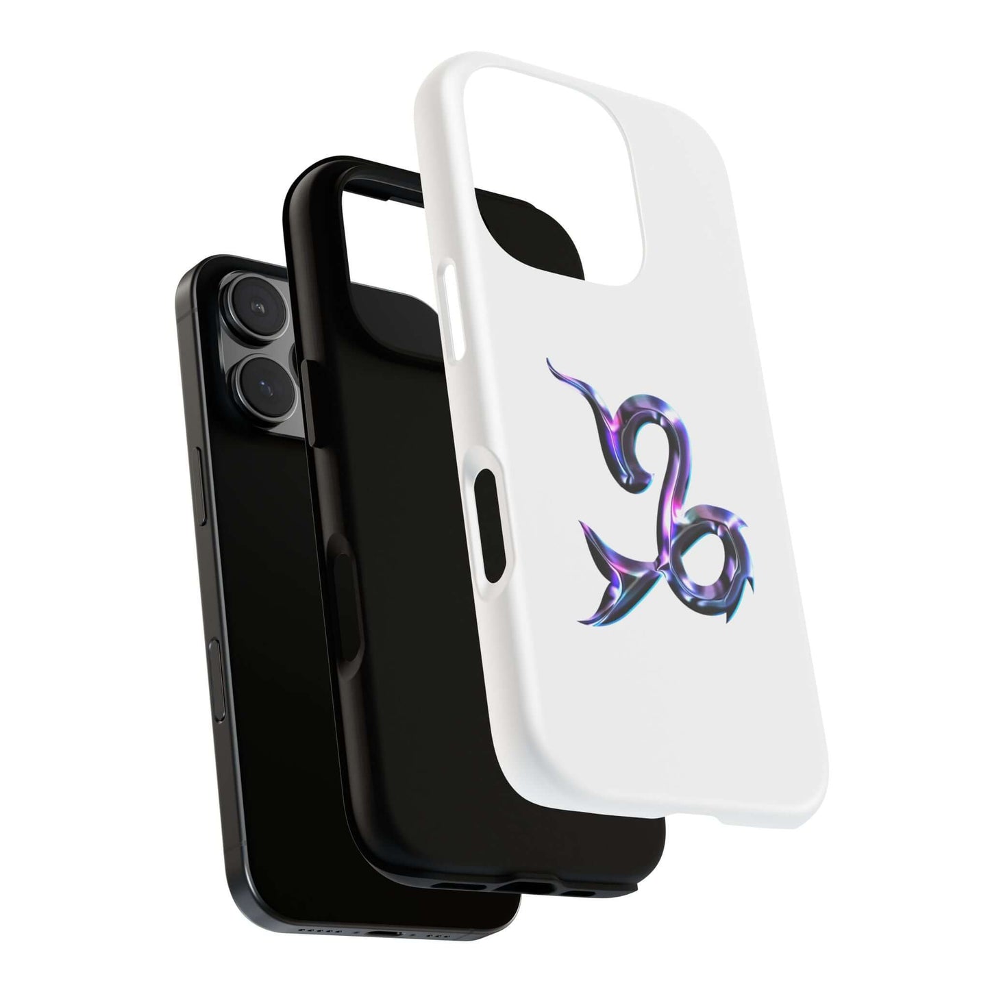 Personalized Zodiac phone case showcasing a colorful Capricorn design, perfect for astrology lovers.