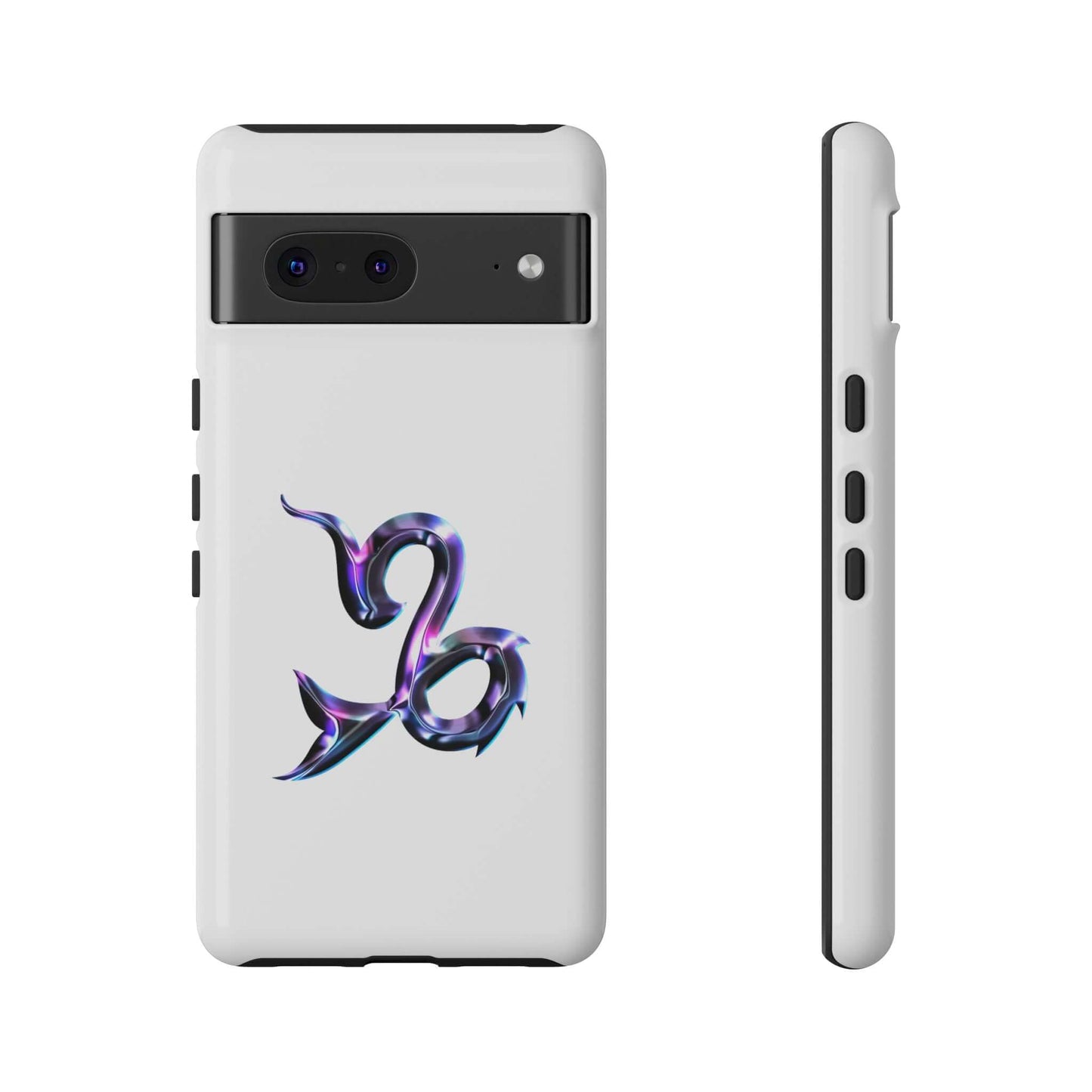 Personalized Zodiac phone case featuring a vibrant Capricorn design, perfect for astrology lovers.