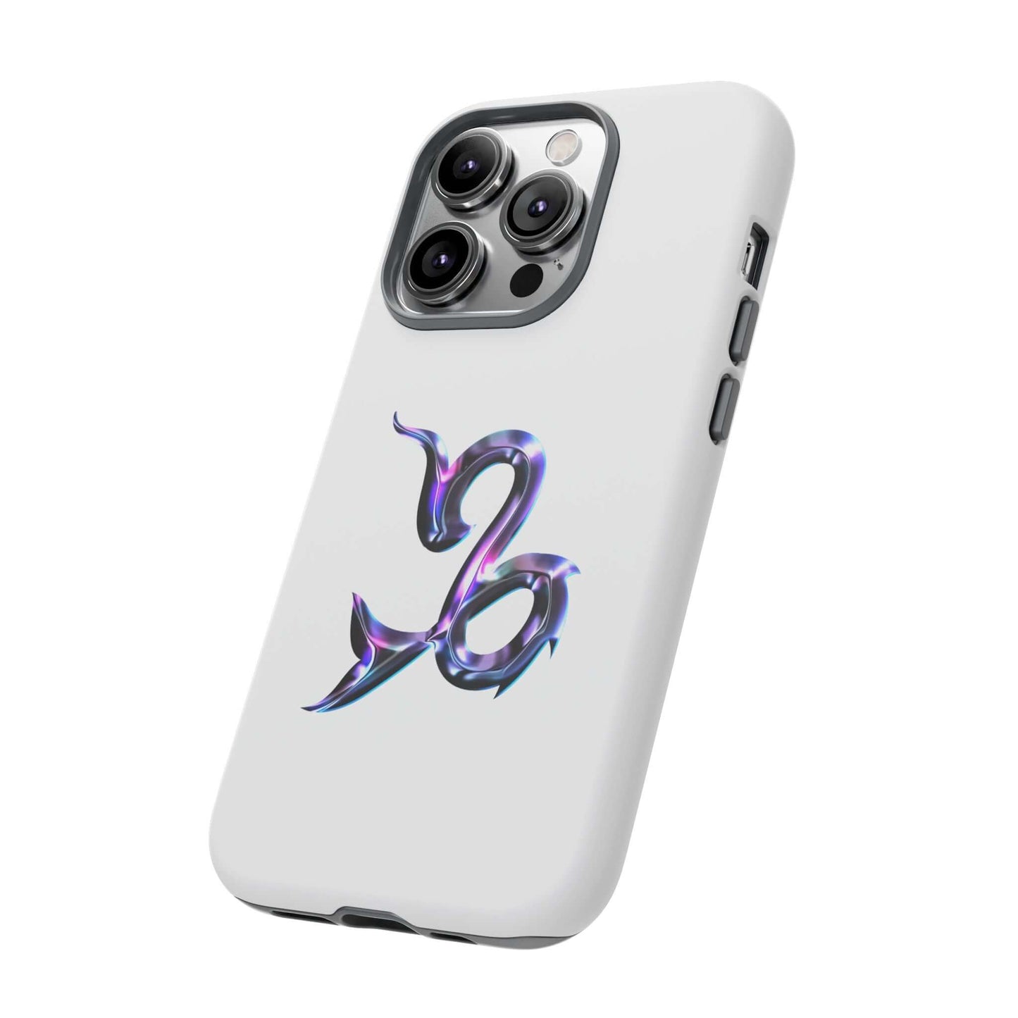 Personalized Zodiac phone case featuring a vibrant Capricorn design, perfect for astrology lovers and stylish protection.