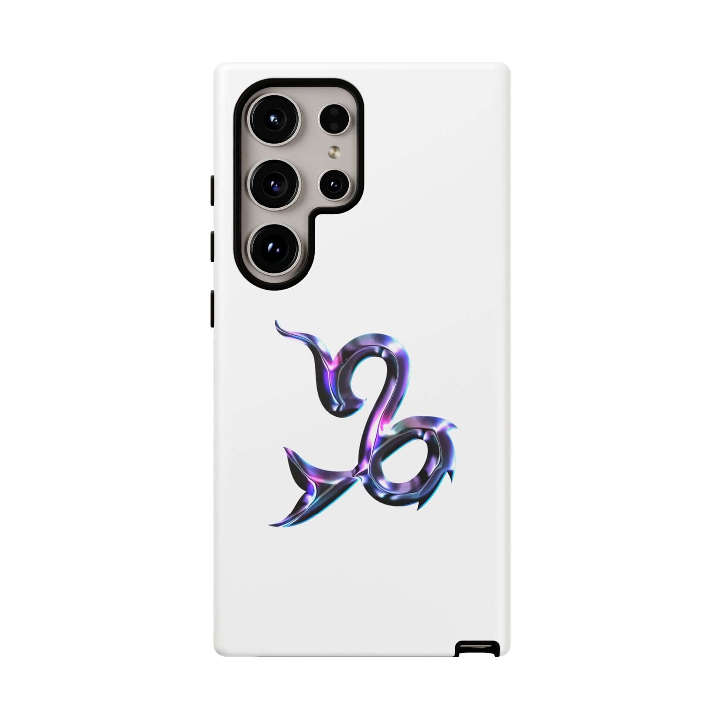 Personalized Capricorn Zodiac phone case with vibrant design, perfect for astrology lovers and stylish device protection.