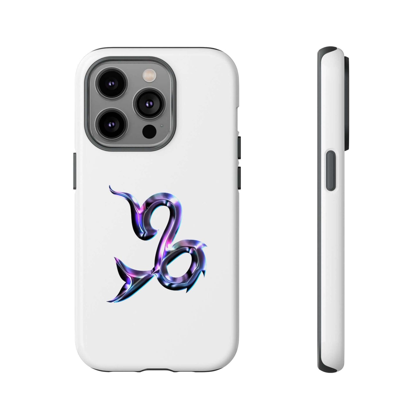 Personalized Zodiac phone case featuring a vibrant Capricorn design, perfect for astrology lovers.