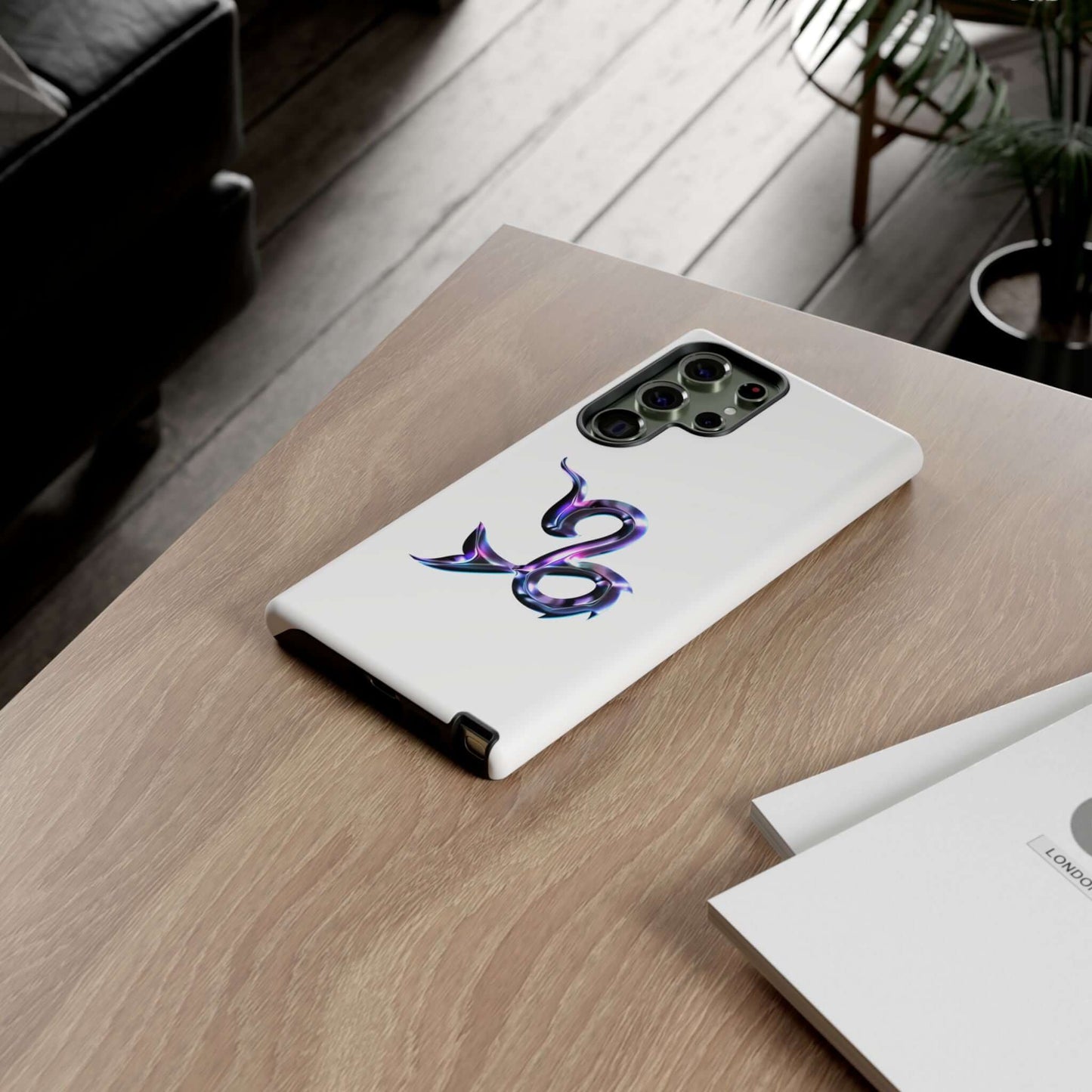 Personalized Zodiac phone case featuring a vibrant 3D design, perfect for astrology lovers.