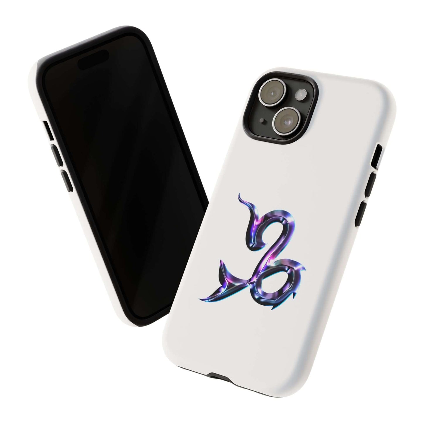 Personalized Zodiac phone case with vibrant Capricorn design, ideal for astrology lovers and stylish protection.