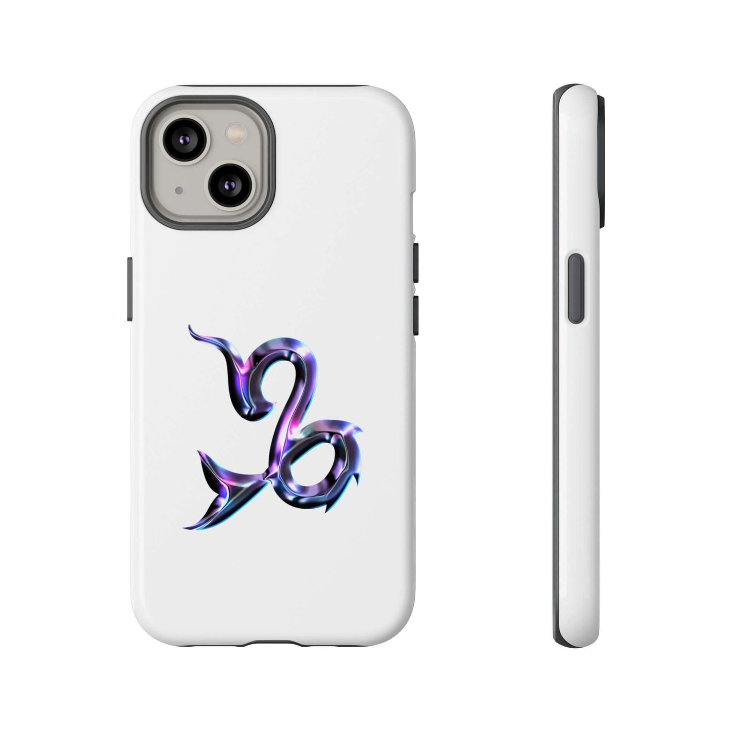 Personalized Zodiac phone case featuring a vibrant Capricorn design, showcasing unique astrology flair.