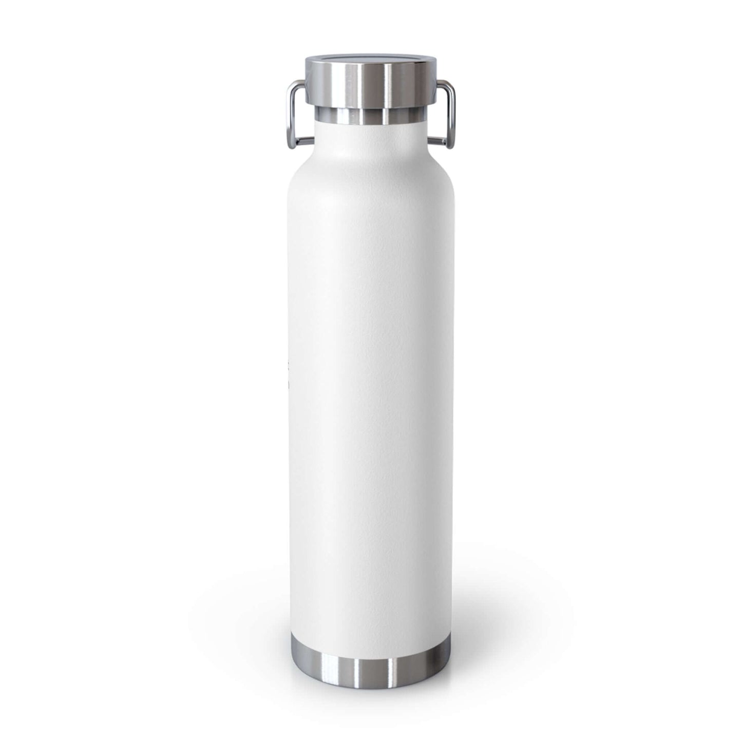 Personalized copper vacuum insulated bottle for outdoor adventures and hydration.