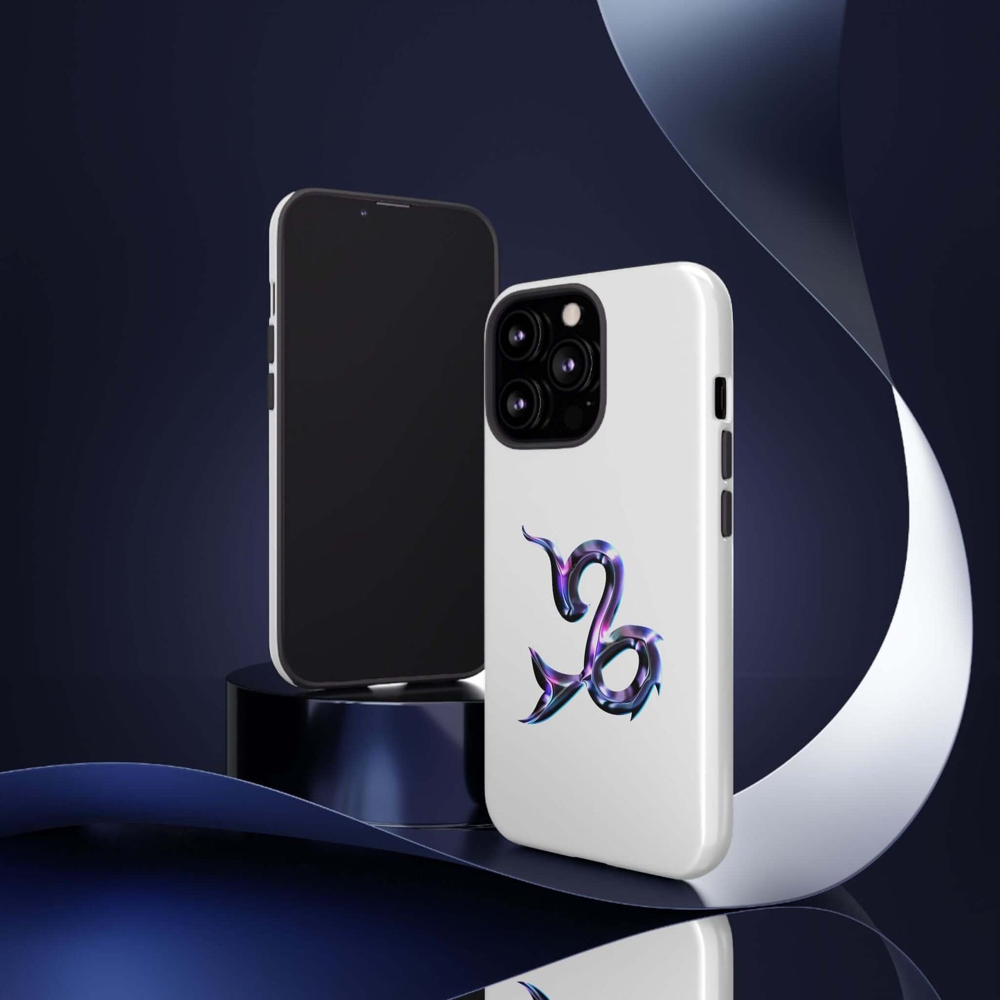 Personalized Zodiac phone case showcasing a colorful design, perfect for astrology lovers.