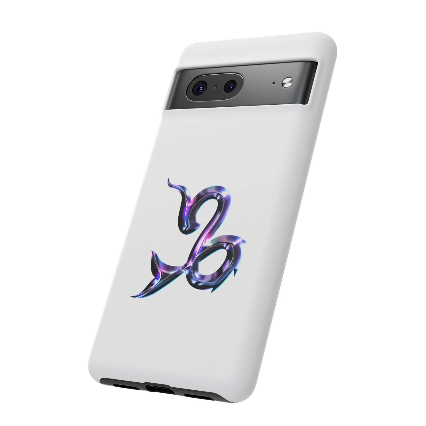 Personalized Zodiac phone case featuring a vibrant Capricorn design for astrology lovers.
