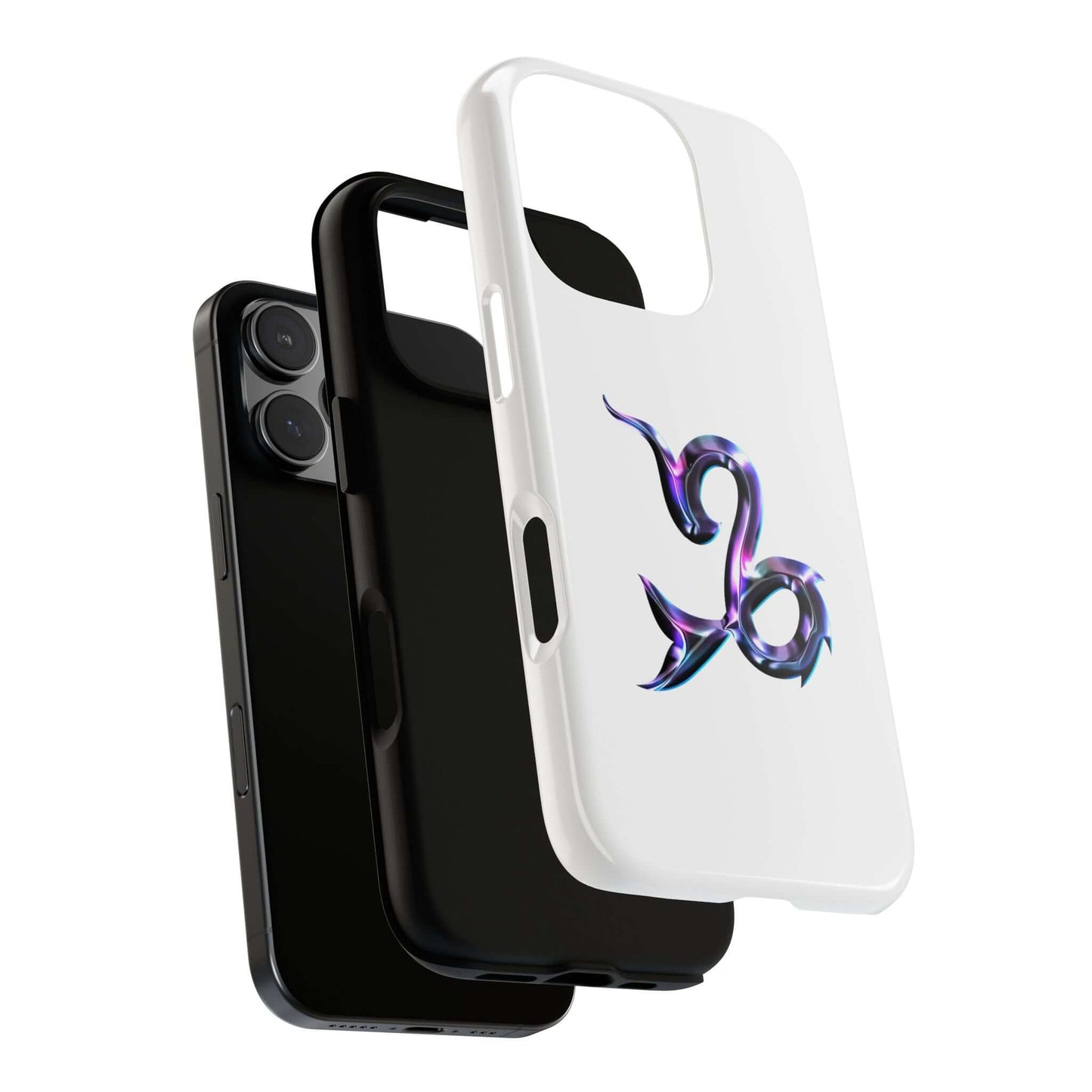 Personalized Zodiac phone case featuring a vibrant Capricorn design, stylish and protective for astrology lovers.