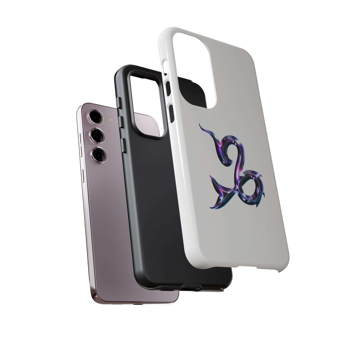 Personalized Zodiac phone cases in vibrant colors showcasing astrology designs for stylish device protection.