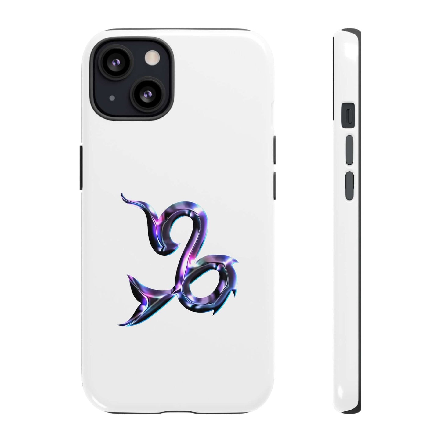 Personalized Zodiac phone case with vibrant Capricorn design, showcasing cosmic style and protection for your device.
