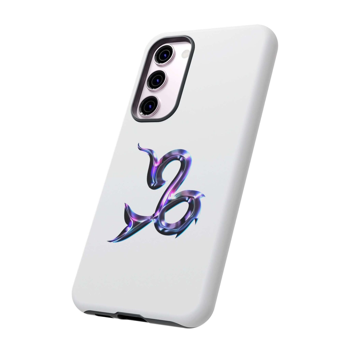Personalized Zodiac phone case featuring a vibrant Capricorn design, perfect for astrology lovers.