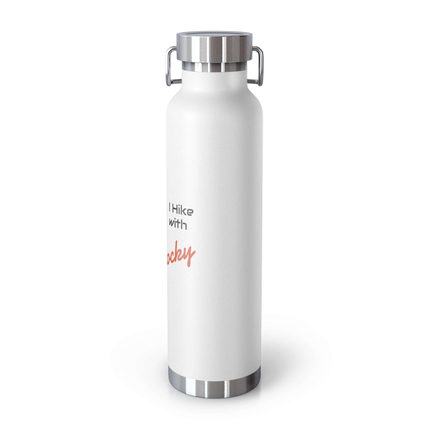 Personalized insulated hiking bottle with a rugged design, perfect for outdoor adventures in style.