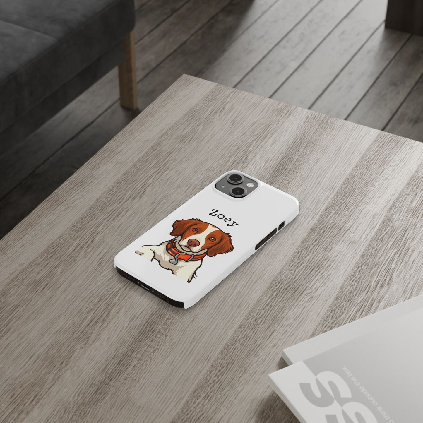 Custom Cartoon Dog Phone Case – Personalized Pup Protection