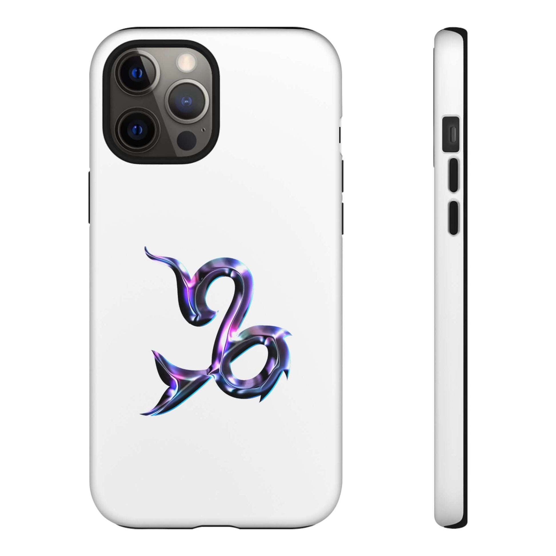 Personalized Zodiac phone case featuring a vibrant Capricorn design, perfect for astrology lovers.