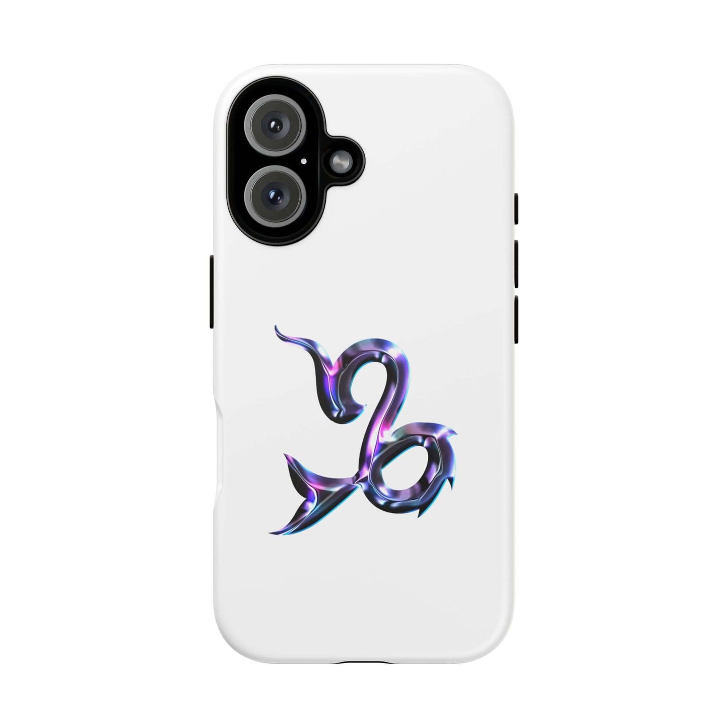 Stylish Capricorn zodiac phone case with a colorful design, perfect for astrology lovers and personalized protection.
