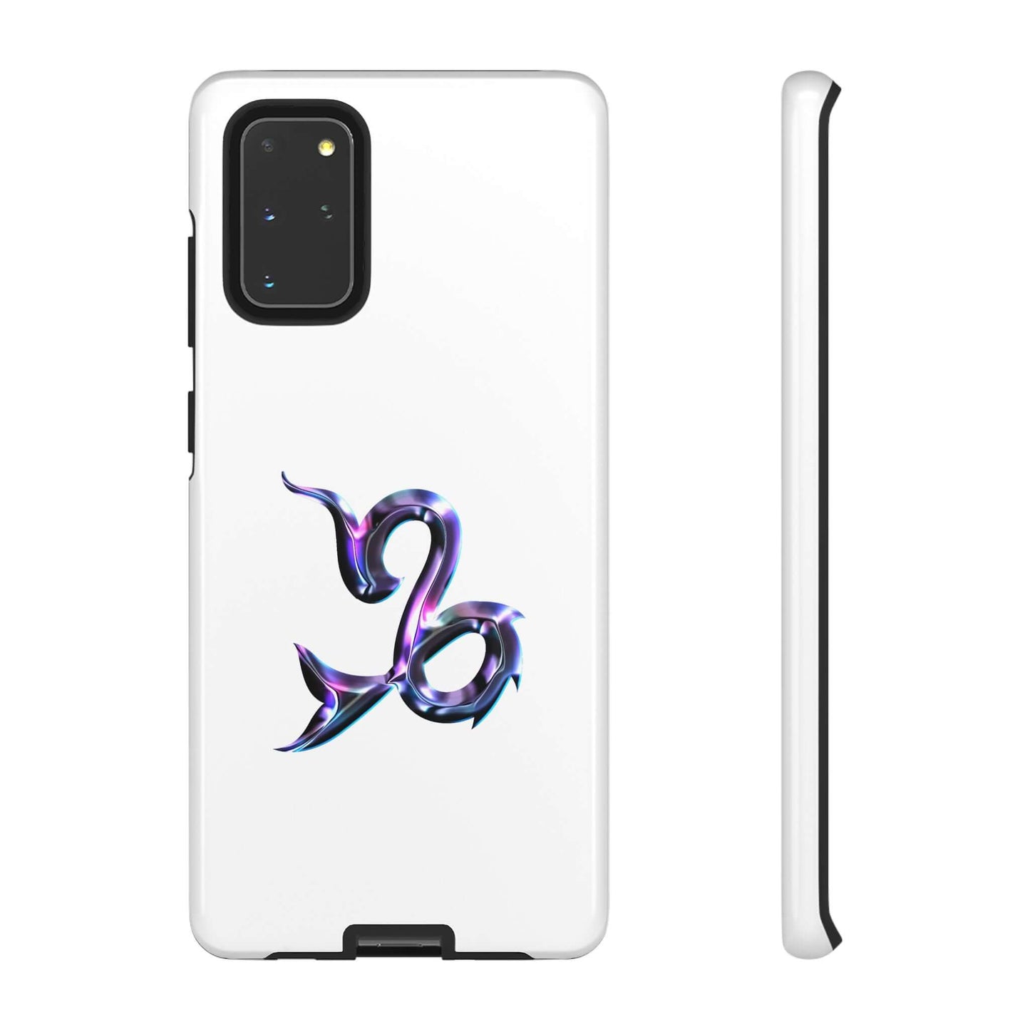 Personalized Zodiac phone case featuring a colorful Capricorn design, perfect for astrology lovers.