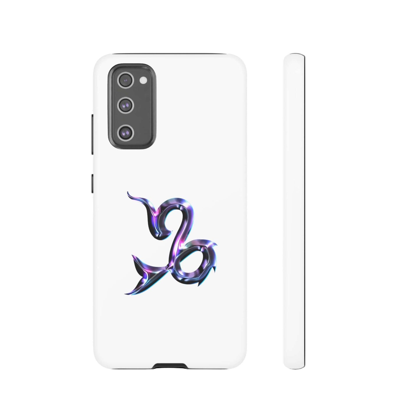 Personalized Zodiac phone case with a colorful Capricorn design for stylish protection and astrology vibes.