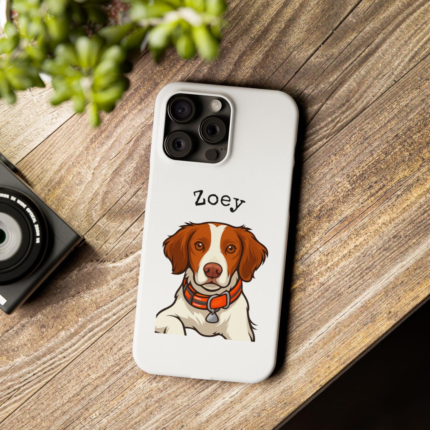 Custom Cartoon Dog Phone Case – Personalized Pup Protection