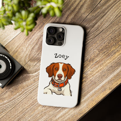 Custom Cartoon Dog Phone Case – Personalized Pup Protection