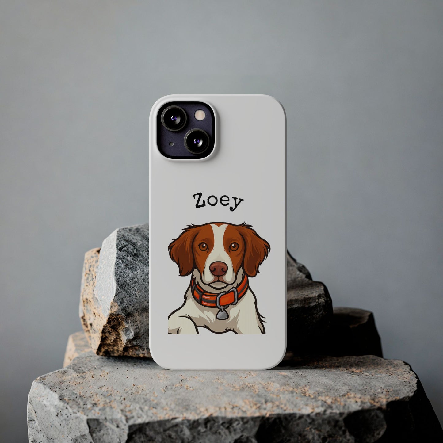 Custom Cartoon Dog Phone Case – Personalized Pup Protection