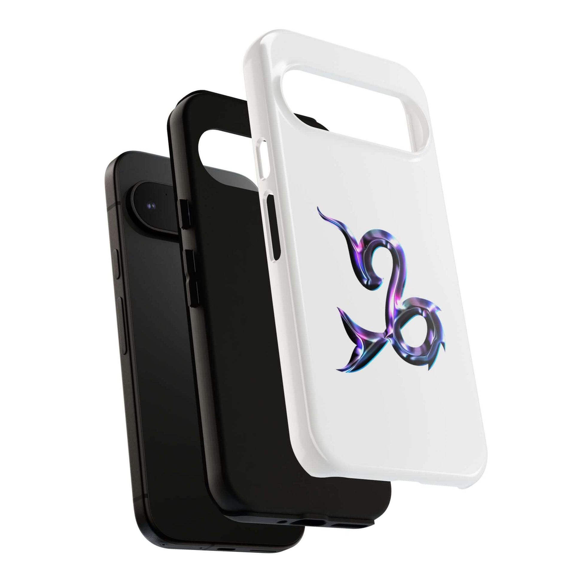 Personalized zodiac phone cases featuring colorful designs, showcasing star signs, perfect for astrology lovers.
