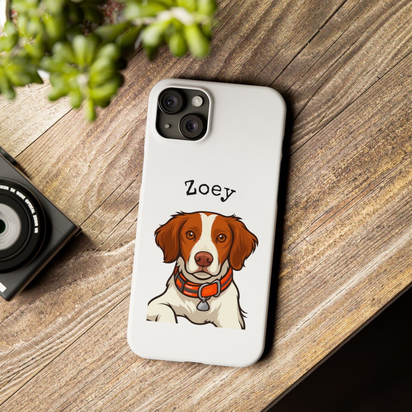 Custom Cartoon Dog Phone Case – Personalized Pup Protection