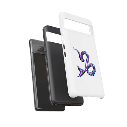 Personalized Zodiac phone cases in black and white showcasing vibrant zodiac designs, ideal for astrology lovers.