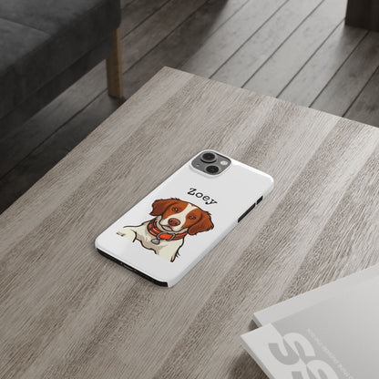 Custom Cartoon Dog Phone Case – Personalized Pup Protection