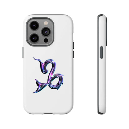 Personalized Zodiac phone case featuring a vibrant Capricorn design, perfect for astrology lovers.
