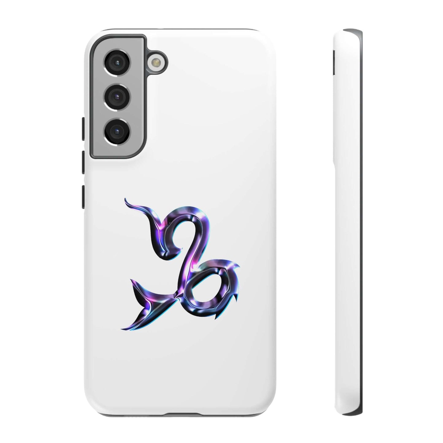 Personalized zodiac phone case with vibrant Capricorn design for stylish astrology lovers.