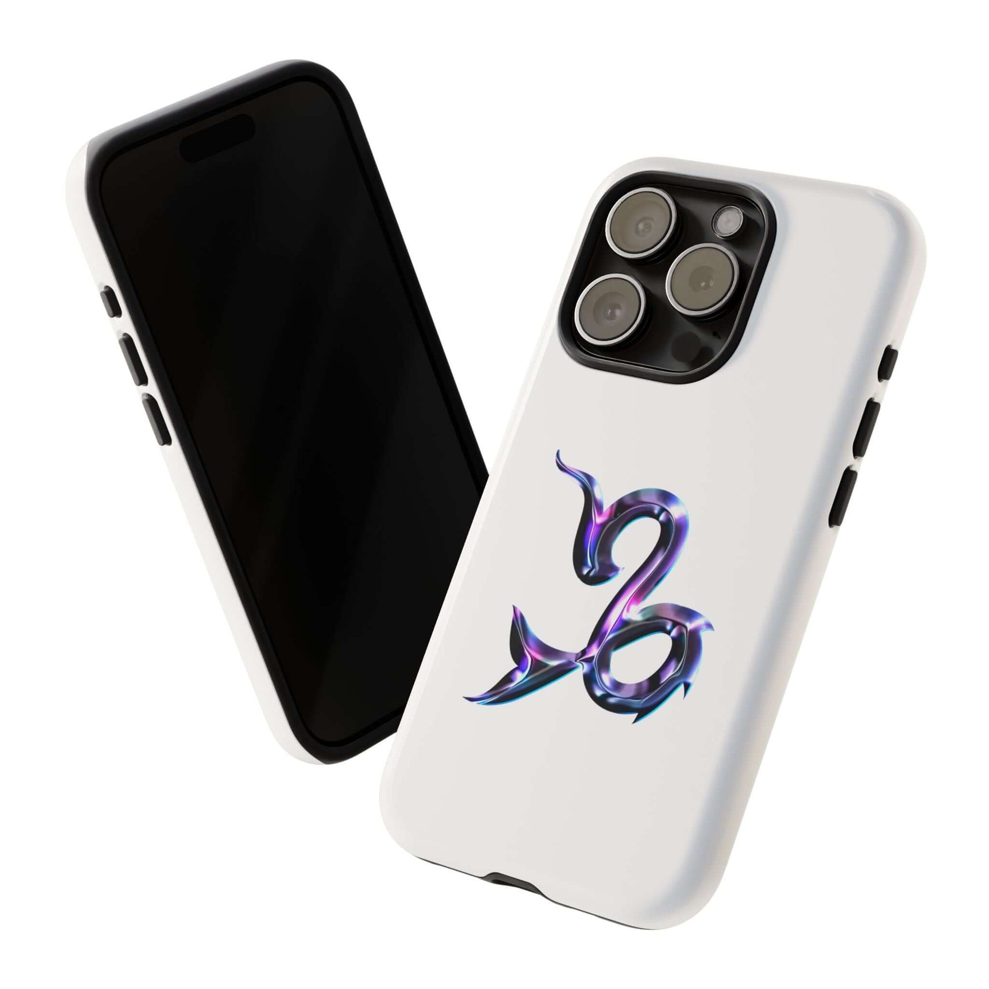 Personalized zodiac phone case featuring vibrant astrology design, perfect for astrology lovers and stylish protection.