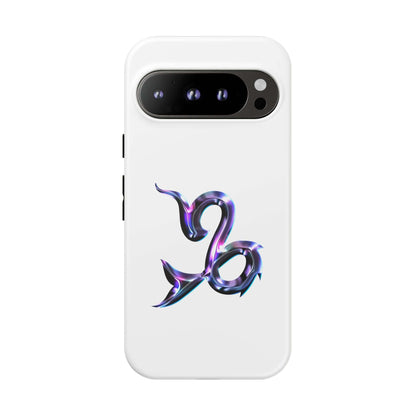 Personalized Zodiac phone case featuring a vibrant Capricorn design, perfect for astrology lovers.