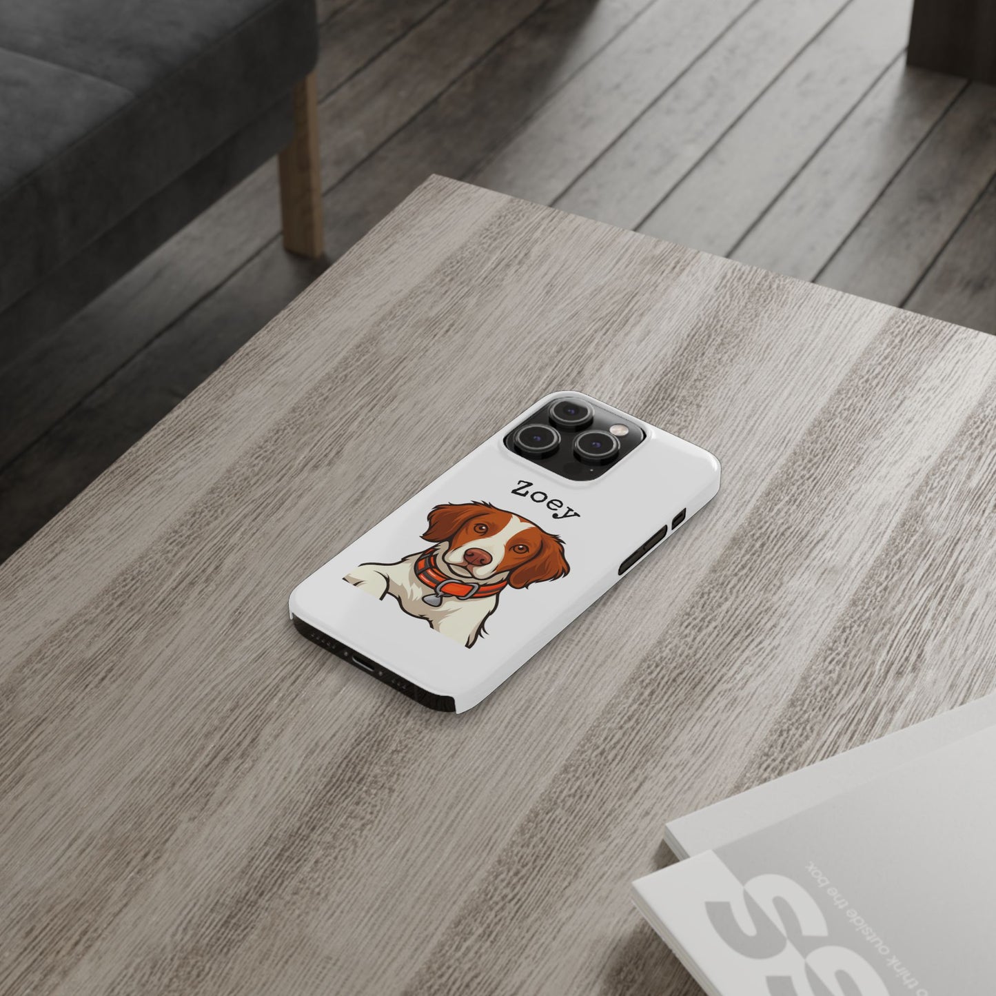 Custom Cartoon Dog Phone Case – Personalized Pup Protection