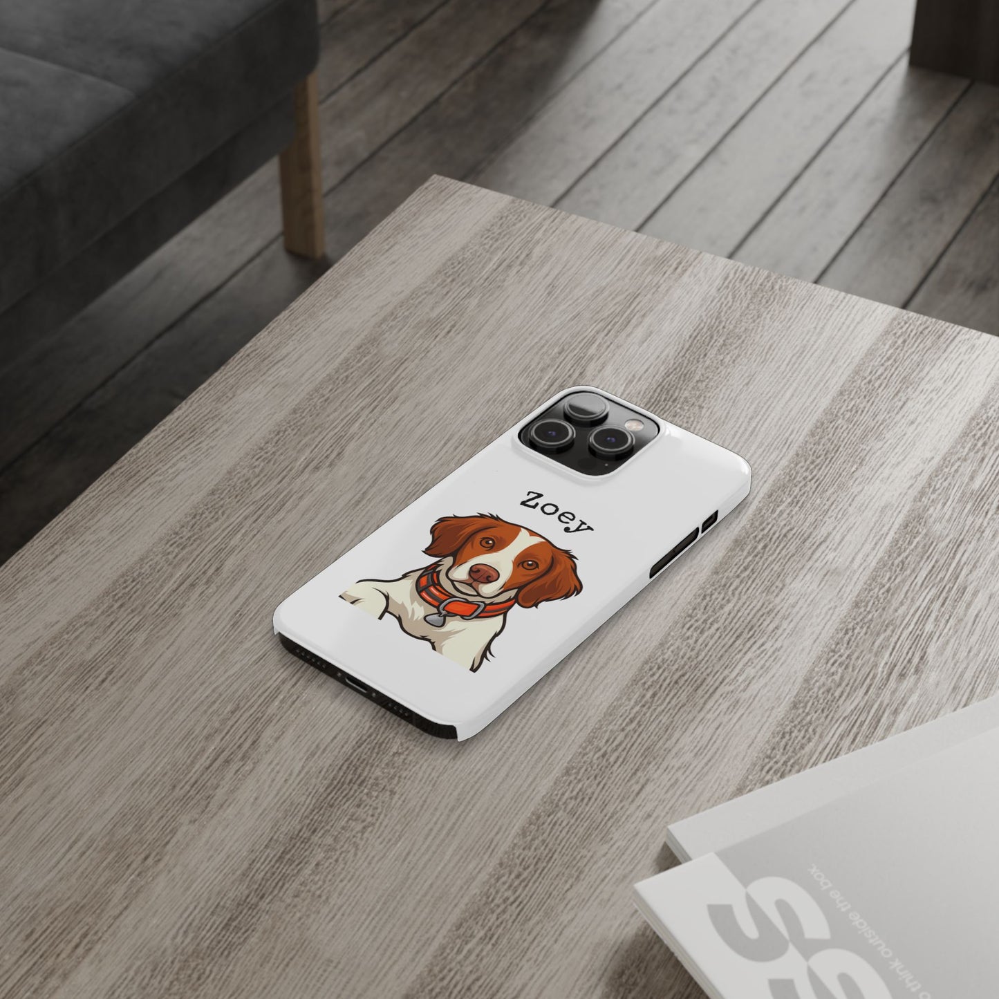 Custom Cartoon Dog Phone Case – Personalized Pup Protection