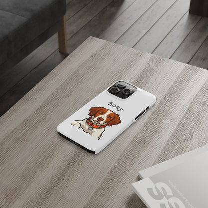 Custom Cartoon Dog Phone Case – Personalized Pup Protection