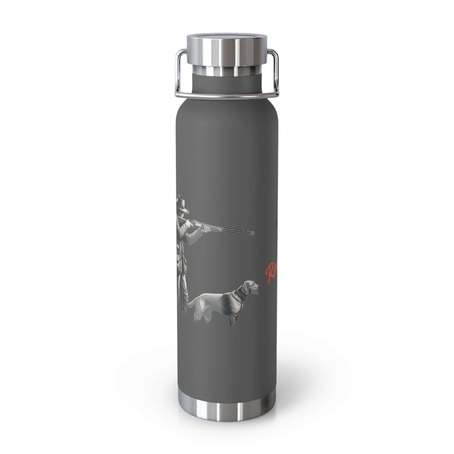 Hunter and Dog Covey Chasing Bottle – Rugged & Personalized