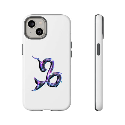Personalized Zodiac phone case featuring a vibrant Capricorn design, showcasing unique astrology flair.