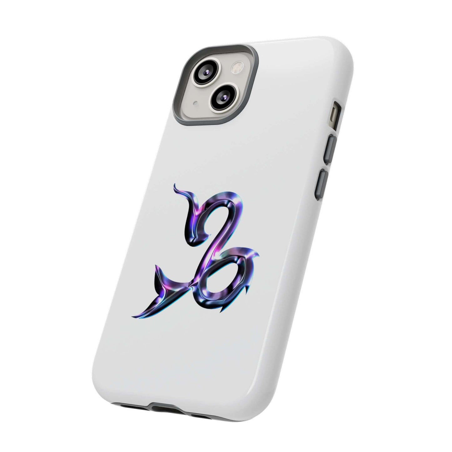 Personalized Zodiac phone case with vibrant Capricorn design, perfect for astrology lovers.