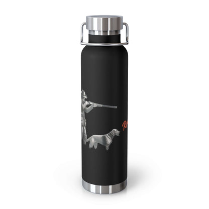 Hunter and Dog Covey Chasing Bottle – Rugged & Personalized