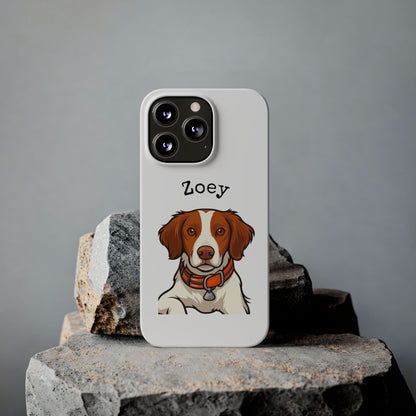 Custom Cartoon Dog Phone Case – Personalized Pup Protection