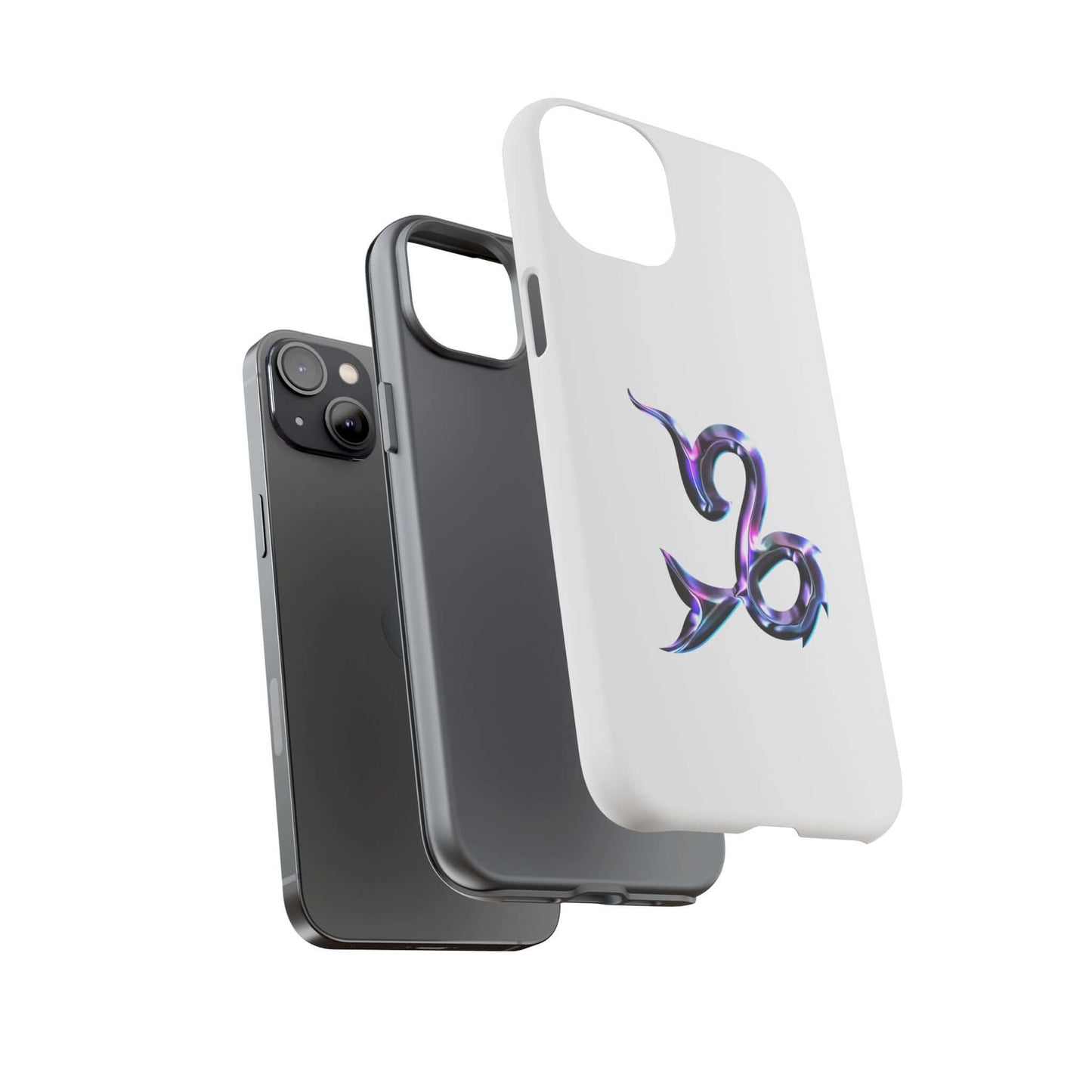Personalized Zodiac phone cases featuring a vibrant multi-color design for astrology lovers.