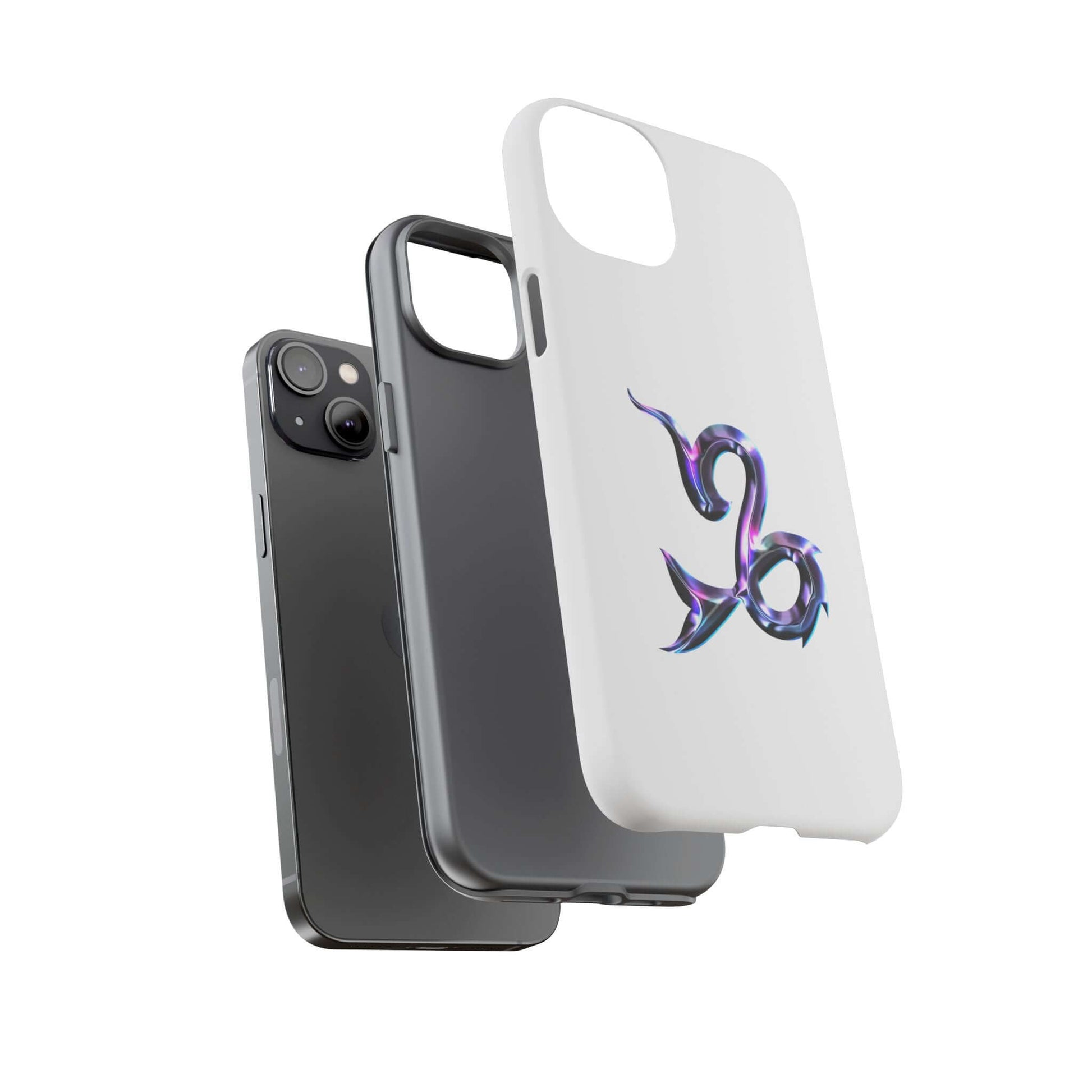 Personalized Zodiac phone cases featuring a vibrant multi-color design for astrology lovers.