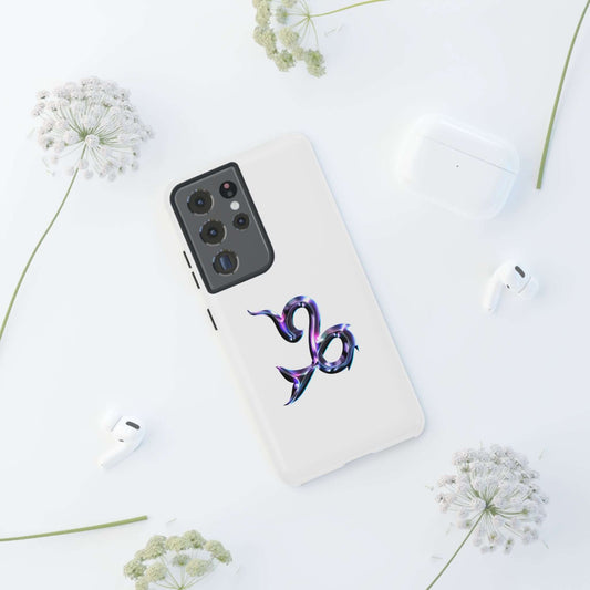 Personalized Zodiac phone case with vibrant Capricorn design, ideal for astrology lovers and stylish protection.