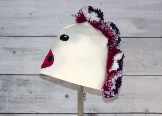 Child Specialty Hat (Ages 3–5) – Playful Warmth with Purpose, featuring a fun, colorful unicorn design.