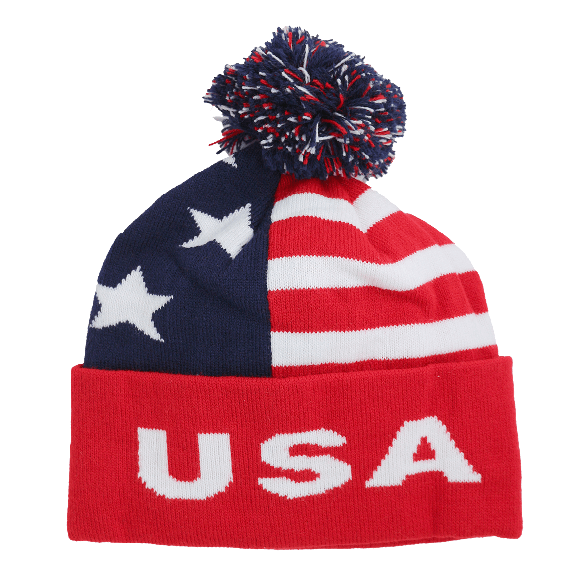 Child Specialty Hat (Ages 3–5) – Playful Warmth with Purpose, cozy winter hat with USA flag design.
