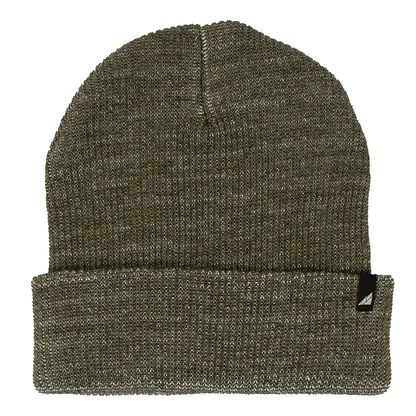Adult Acrylic Cuff Hat – Soft Knit Beanie in olive green, made for comfort and warmth.