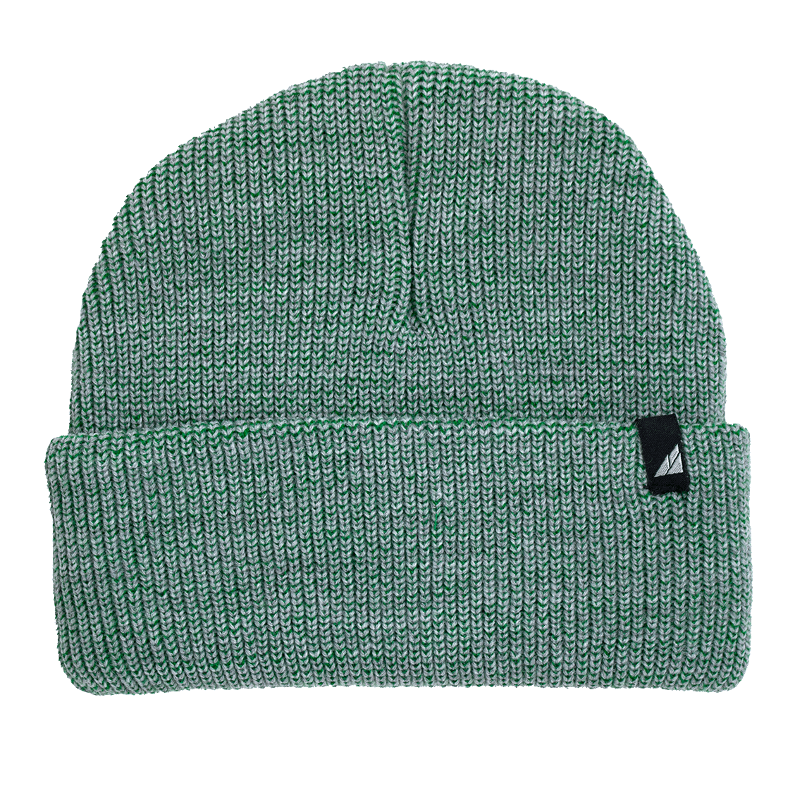 Adult Acrylic Cuff Hat – Soft Knit Beanie in green knit design, perfect for warmth and comfort during winter.