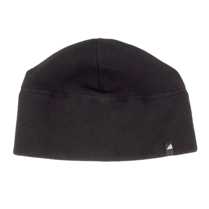 Adult Fleece Cap – Warm Stretch Beanie in black, soft fleece for warmth and comfort during cold weather.
